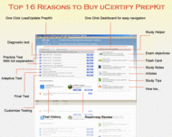 uCertify - CIW Practice Test for Exam 1D0-520 - 15 screenshot